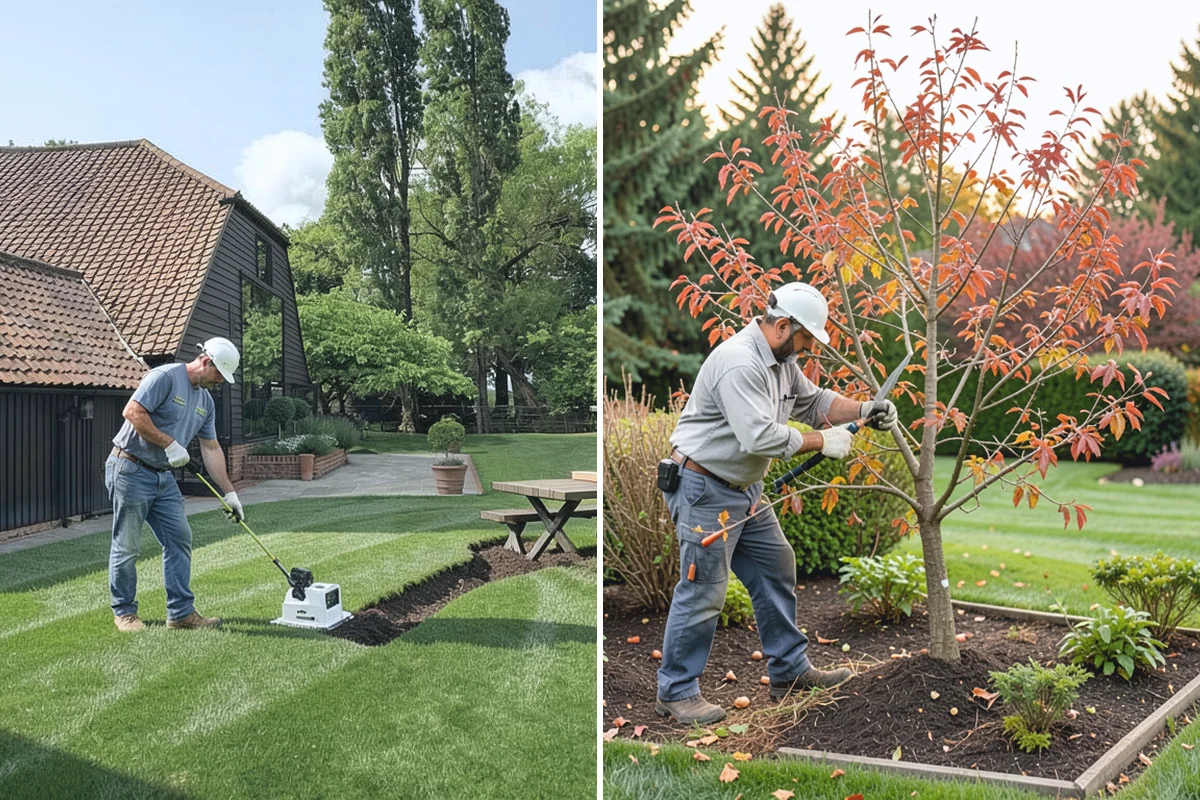 Crape Myrtle Pruning in Beaux Arts Village, King County, WA - Assess form and remove any prior topping damage