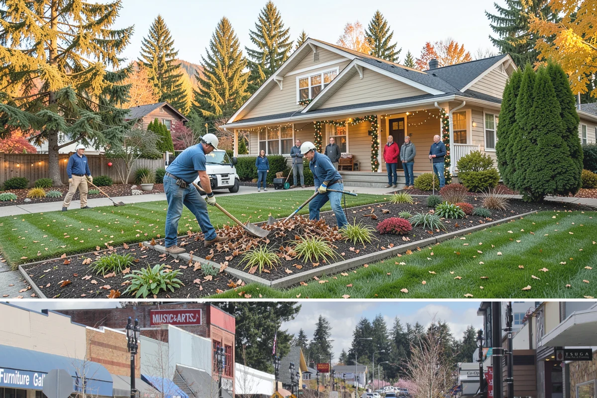 Crape Myrtle Pruning in Bothell, King County, WA - Best pruned in late winter before spring growth.
