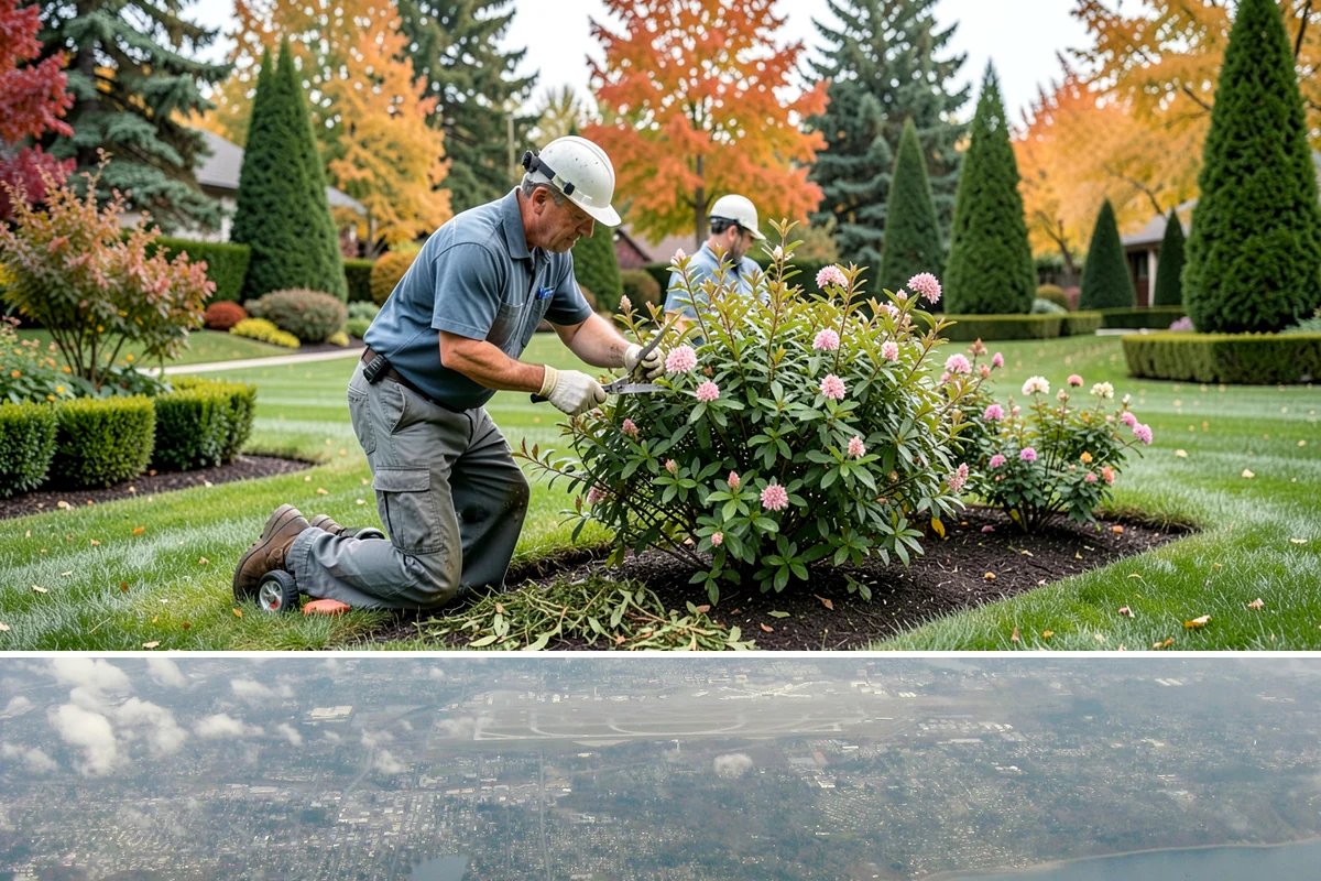 Crape Myrtle Pruning in Burien, King County, WA - Best pruned in late winter before spring growth.