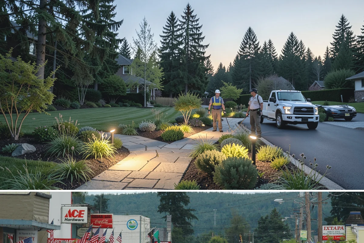 Crape Myrtle Pruning in Carnation, King County, WA - Best pruned in late winter before spring growth.