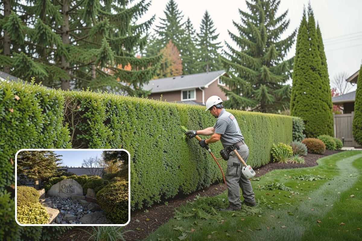 Crape Myrtle Pruning in Clyde Hill, King County, WA - Avoids damaging topping / crape murder
