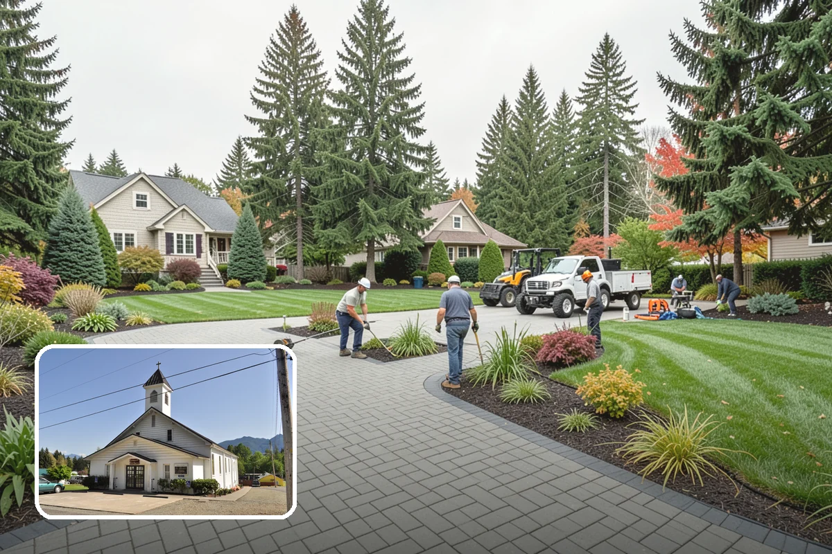 Crape Myrtle Pruning in Concrete, Skagit County, WA - Avoids damaging topping / crape murder