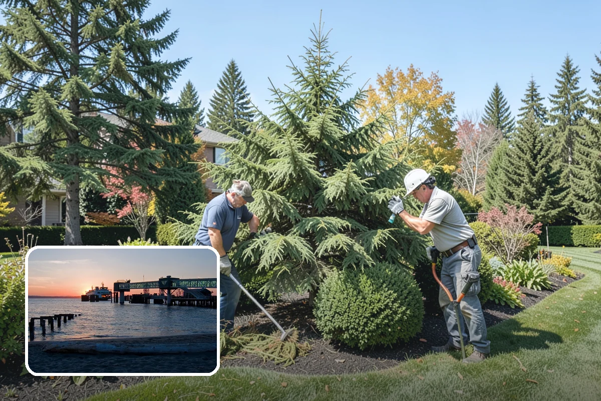 Crape Myrtle Pruning in Edmonds, Snohomish County, WA - Avoids damaging topping / crape murder