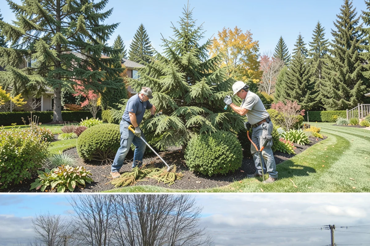 Crape Myrtle Pruning in Langley, Island County, WA - Best pruned in late winter before spring growth.