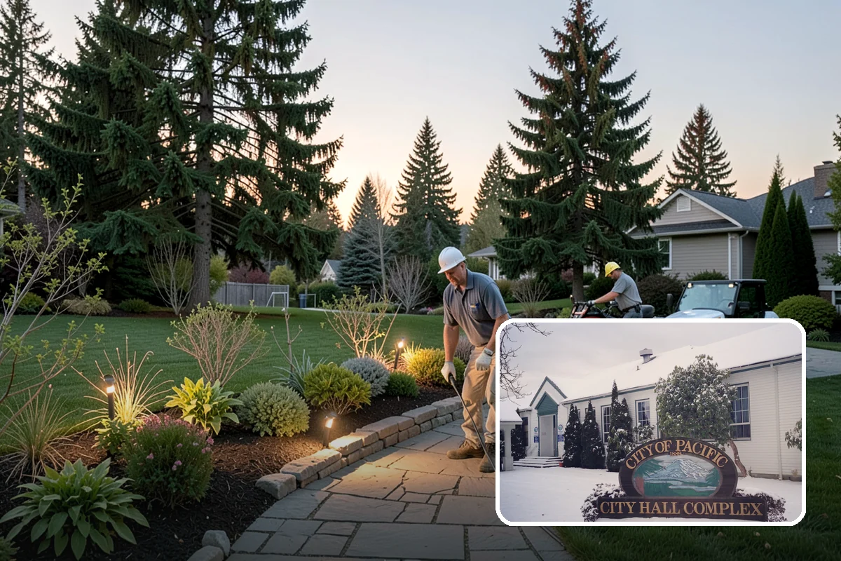 Crape Myrtle Pruning in Pacific, King County, WA - Avoids damaging topping / crape murder