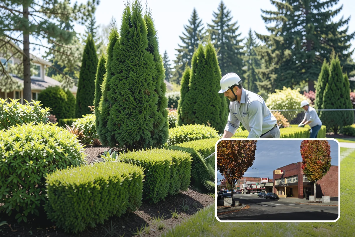 Crape Myrtle Pruning in Puyallup, Pierce County, WA - Avoids damaging topping / crape murder