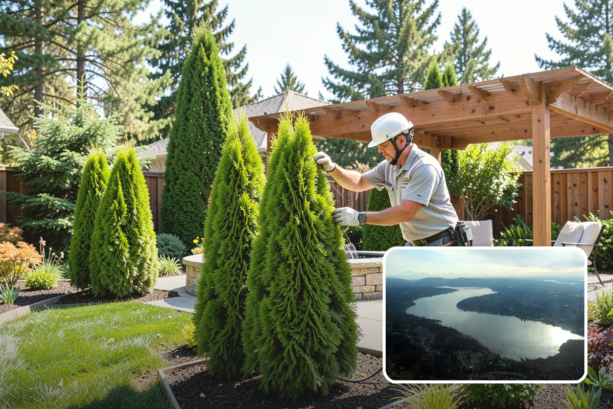 Crape Myrtle Pruning in Sammamish, King County, WA - Avoids damaging topping / crape murder