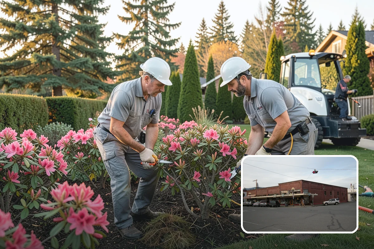 Crape Myrtle Pruning in Sedro-Woolley, Skagit County, WA - Avoids damaging topping / crape murder
