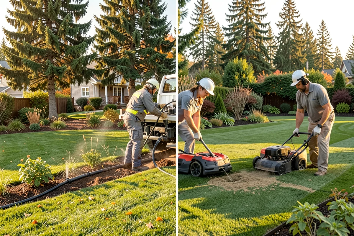 Crape Myrtle Pruning in Snoqualmie, King County, WA - Assess form and remove any prior topping damage
