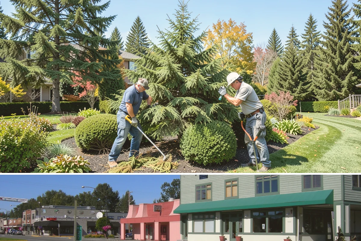 Crape Myrtle Pruning in Snoqualmie, King County, WA - Best pruned in late winter before spring growth.