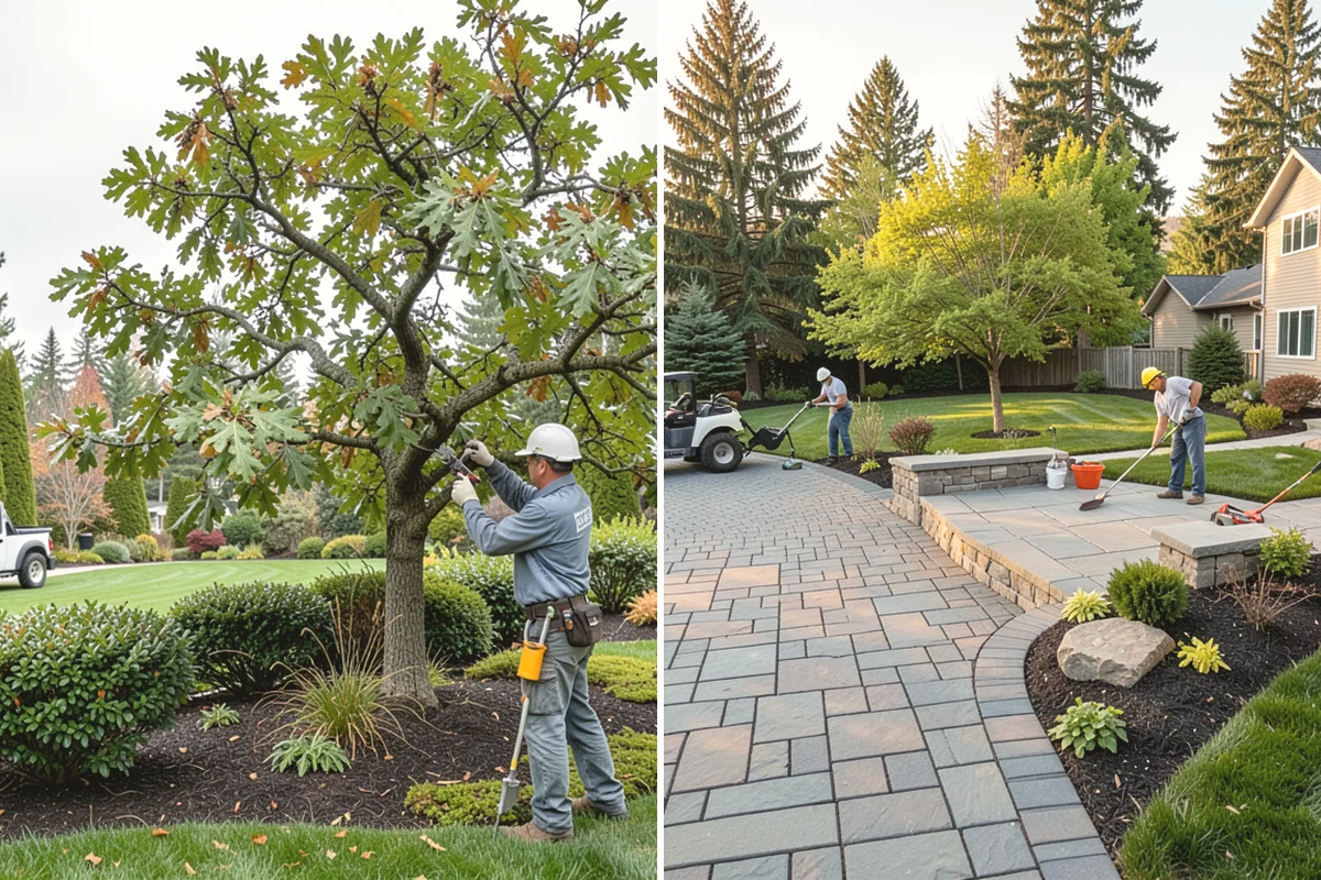 Crape Myrtle Pruning in Steilacoom, Pierce County, WA - Assess form and remove any prior topping damage