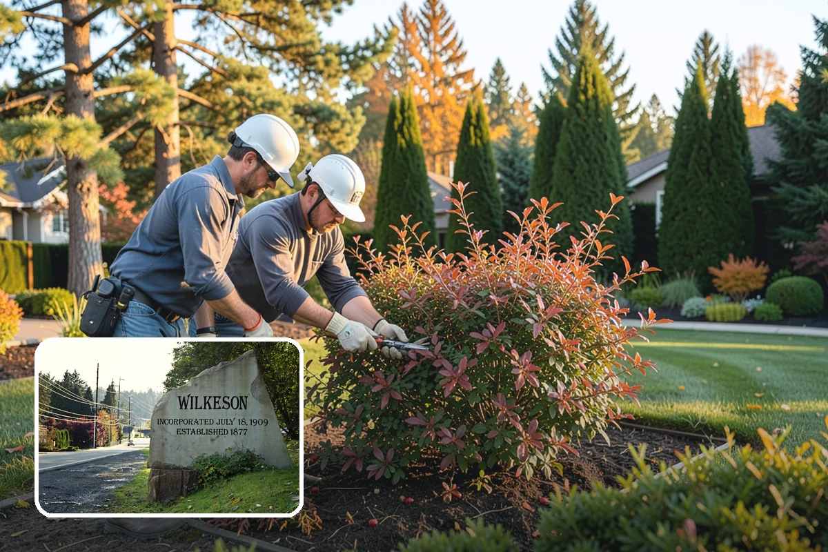 Crape Myrtle Pruning in Wilkeson, Pierce County, WA - Avoids damaging topping / crape murder