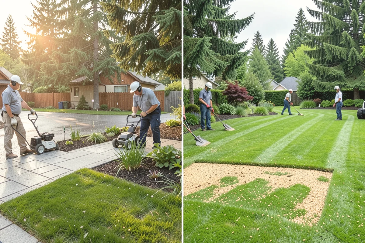 Crushed Rock Installation in Anacortes, Skagit County, WA - Excavate and grade the area to the proper depth and slope