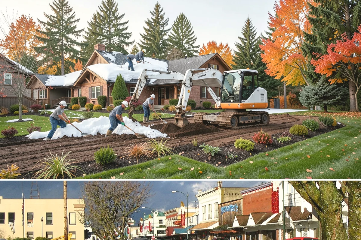 Crushed Rock Installation in Arlington, Snohomish County, WA - Crushed rock can go down in any season, but a dry stretch from June through September gives the cleanest excavation and the...