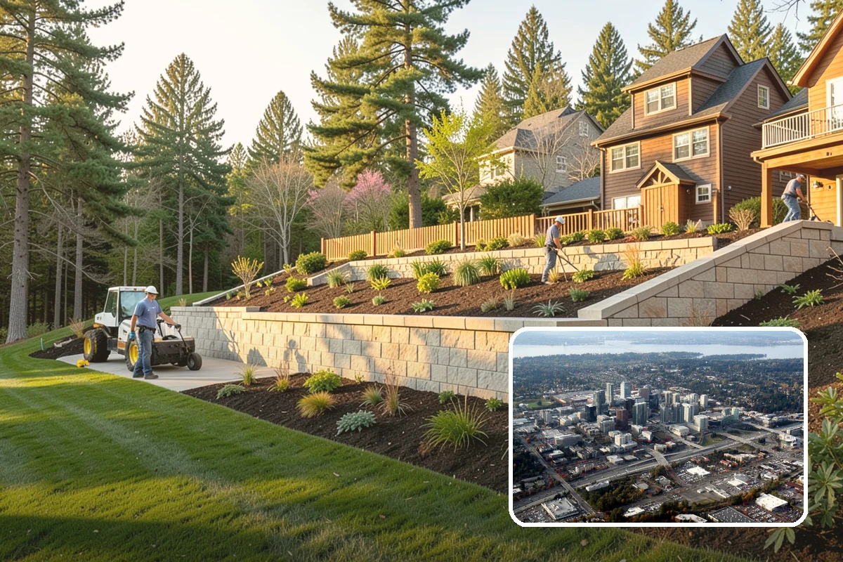 Crushed Rock Installation in Bellevue, King County, WA - Compacts into a firm, load-bearing surface