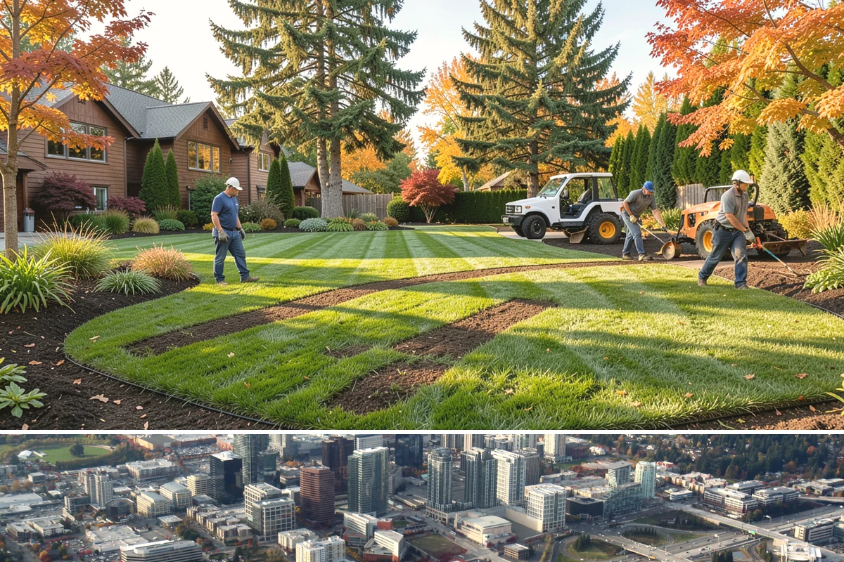 Crushed Rock Installation in Bellevue, King County, WA - Crushed rock can go down in any season, but a dry stretch from June through September gives the cleanest excavation and the...