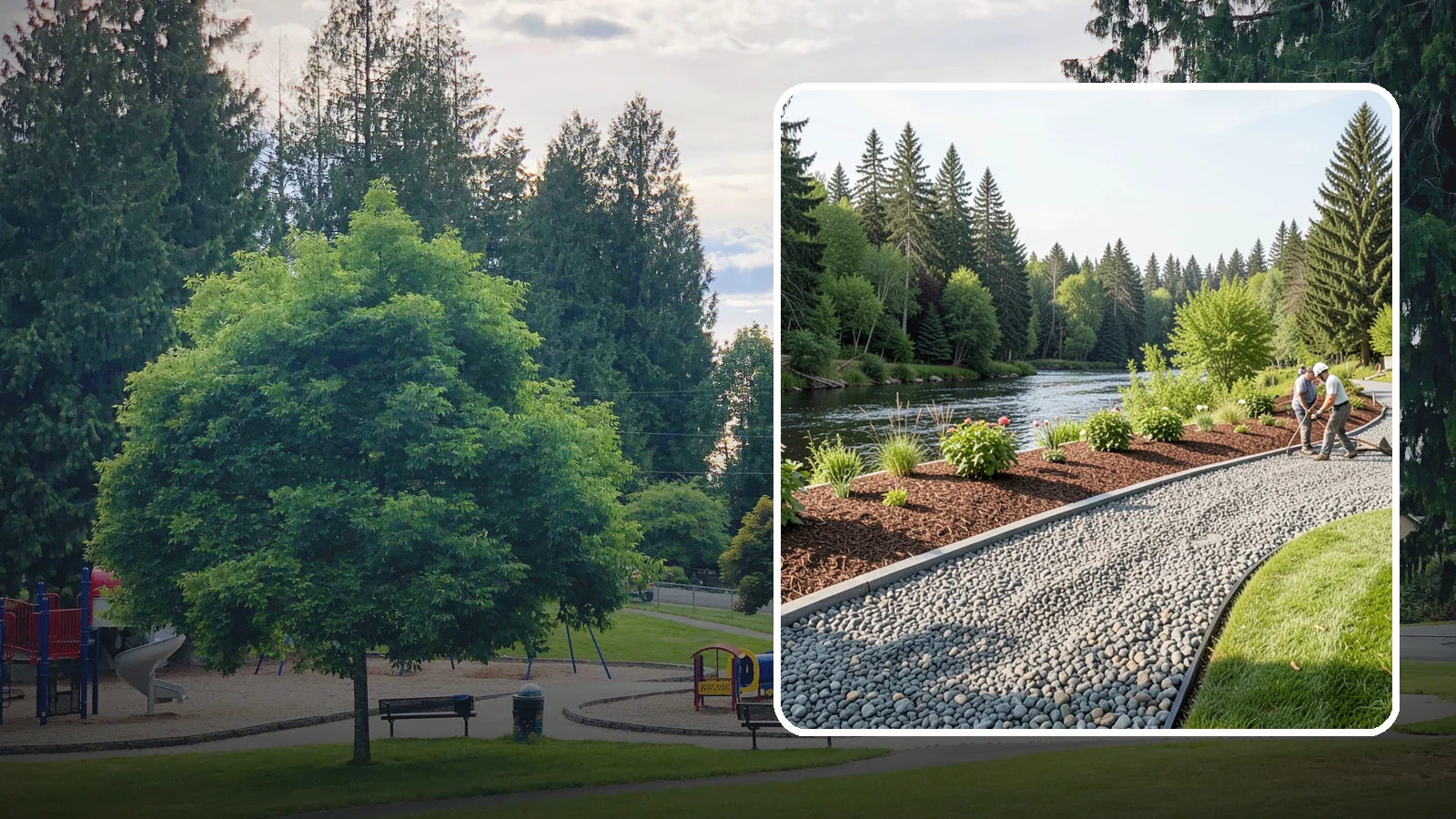 Crushed Rock Installation in Bonney Lake, Pierce County, WA - Angular, machine-crushed rock that locks together to form firm driveways, pads, and utility paths across the Sound.