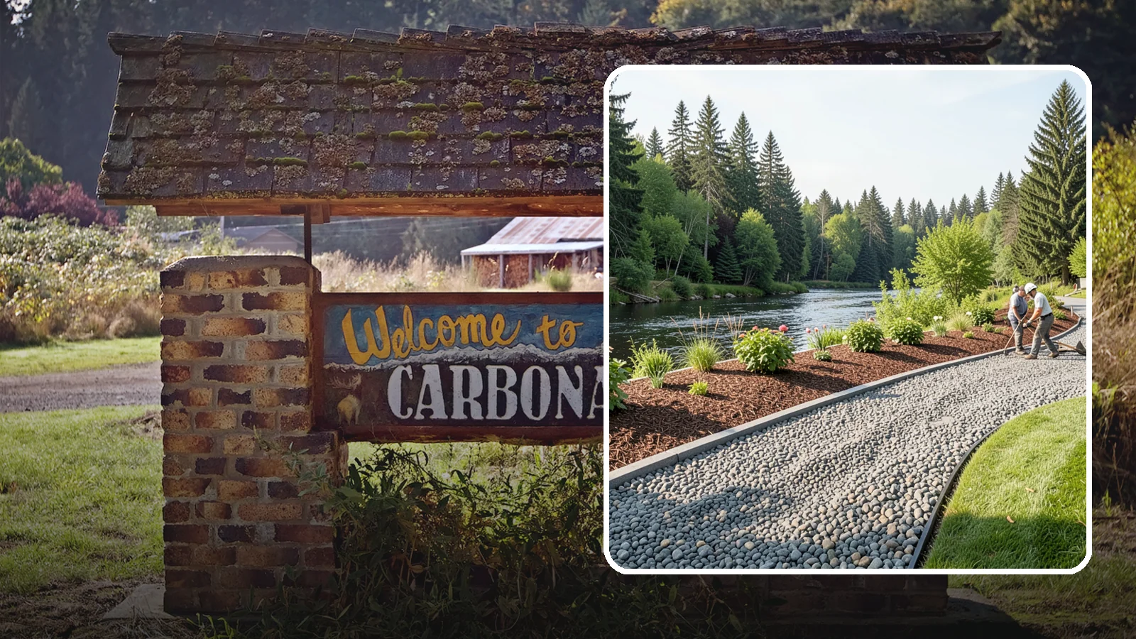 Crushed Rock Installation in Carbonado, Pierce County, WA - Angular, machine-crushed rock that locks together to form firm driveways, pads, and utility paths across the Sound.