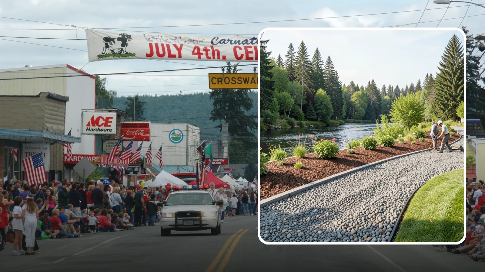 Crushed Rock Installation in Carnation, King County, WA - Angular, machine-crushed rock that locks together to form firm driveways, pads, and utility paths across the Sound.