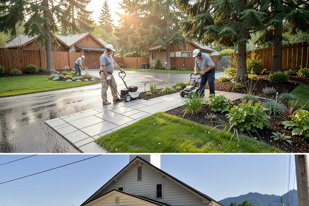 Crushed Rock Installation in Concrete, Skagit County, WA - Crushed rock can go down in any season, but a dry stretch from June through September gives the cleanest excavation and the...
