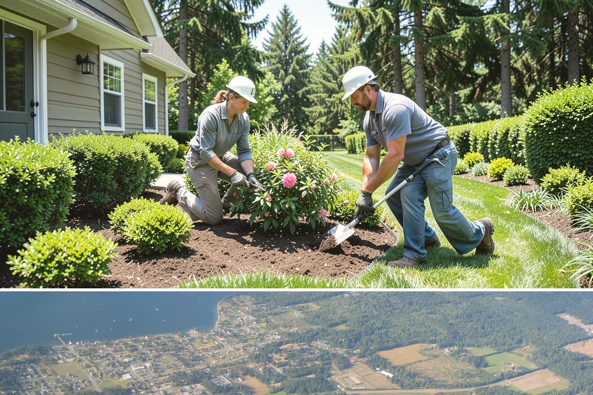 Crushed Rock Installation in Coupeville, Island County, WA - Crushed rock can go down in any season, but a dry stretch from June through September gives the cleanest excavation and the...