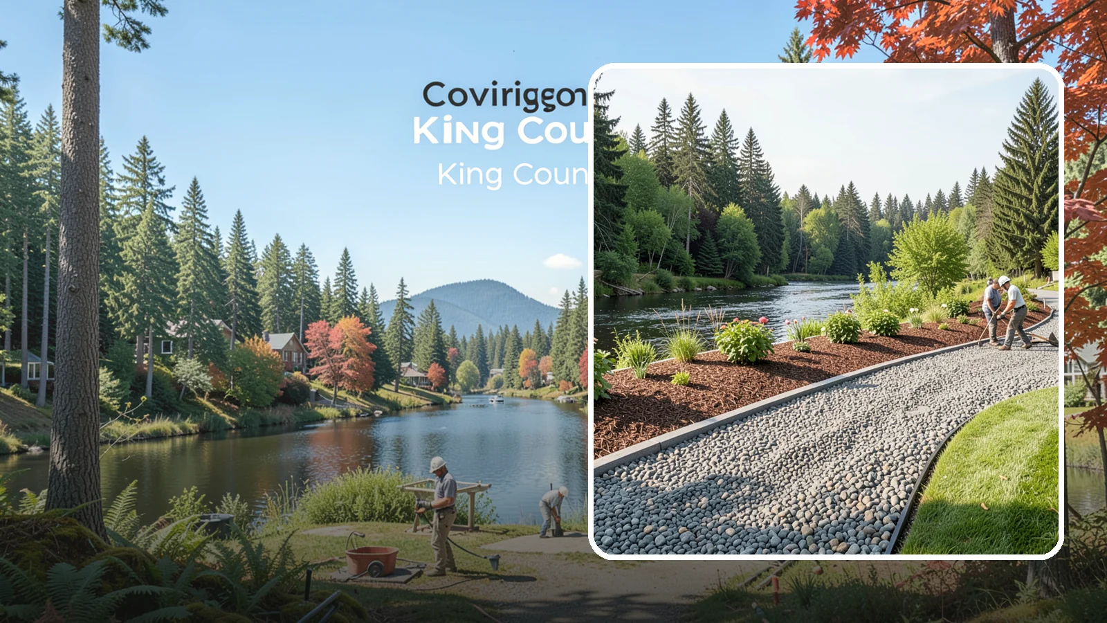 Crushed Rock Installation in Covington, King County, WA - Angular, machine-crushed rock that locks together to form firm driveways, pads, and utility paths across the Sound.