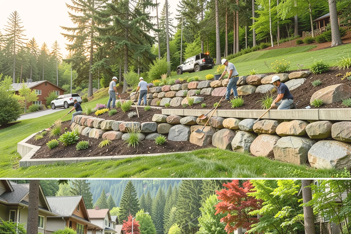 Crushed Rock Installation in Darrington, Snohomish County, WA - Crushed rock can go down in any season, but a dry stretch from June through September gives the cleanest excavation and the...
