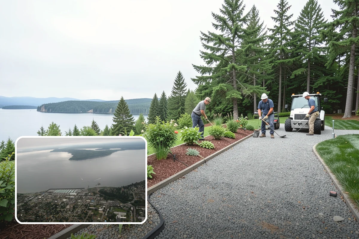 Crushed Rock Installation in Des Moines, King County, WA - Compacts into a firm, load-bearing surface