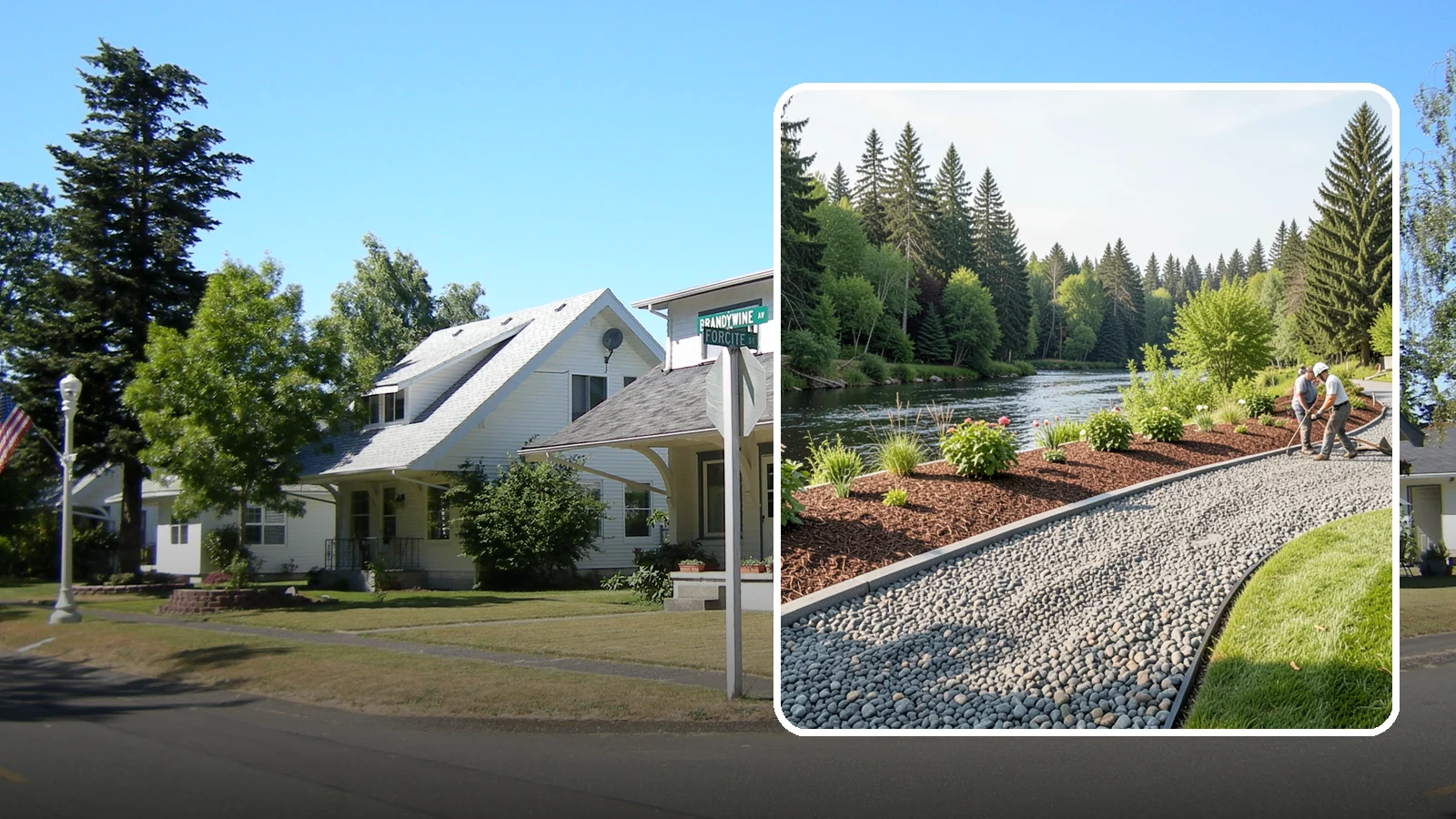Crushed Rock Installation in DuPont, Pierce County, WA - Angular, machine-crushed rock that locks together to form firm driveways, pads, and utility paths across the Sound.