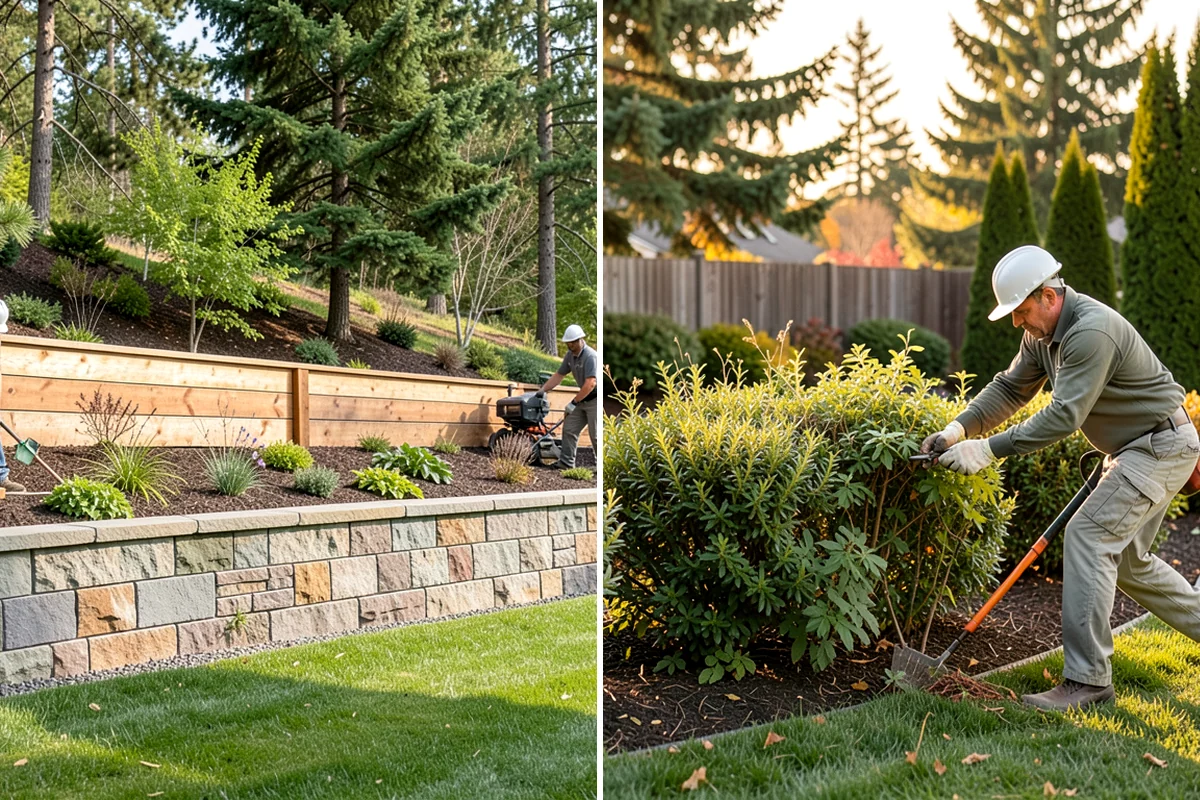 Crushed Rock Installation in DuPont, Pierce County, WA - Excavate and grade the area to the proper depth and slope