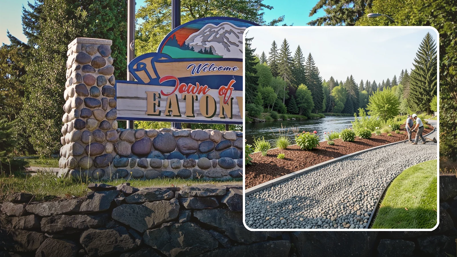 Crushed Rock Installation in Eatonville, Pierce County, WA - Angular, machine-crushed rock that locks together to form firm driveways, pads, and utility paths across the Sound.