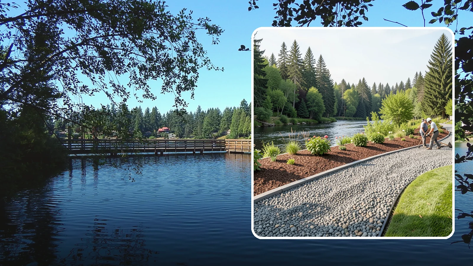 Crushed Rock Installation in Federal Way, King County, WA - Angular, machine-crushed rock that locks together to form firm driveways, pads, and utility paths across the Sound.