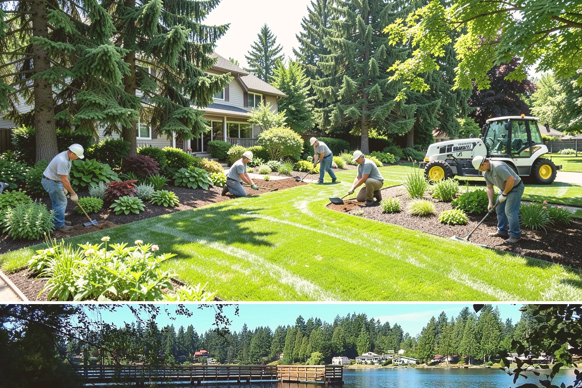 Crushed Rock Installation in Federal Way, King County, WA - Crushed rock can go down in any season, but a dry stretch from June through September gives the cleanest excavation and the...