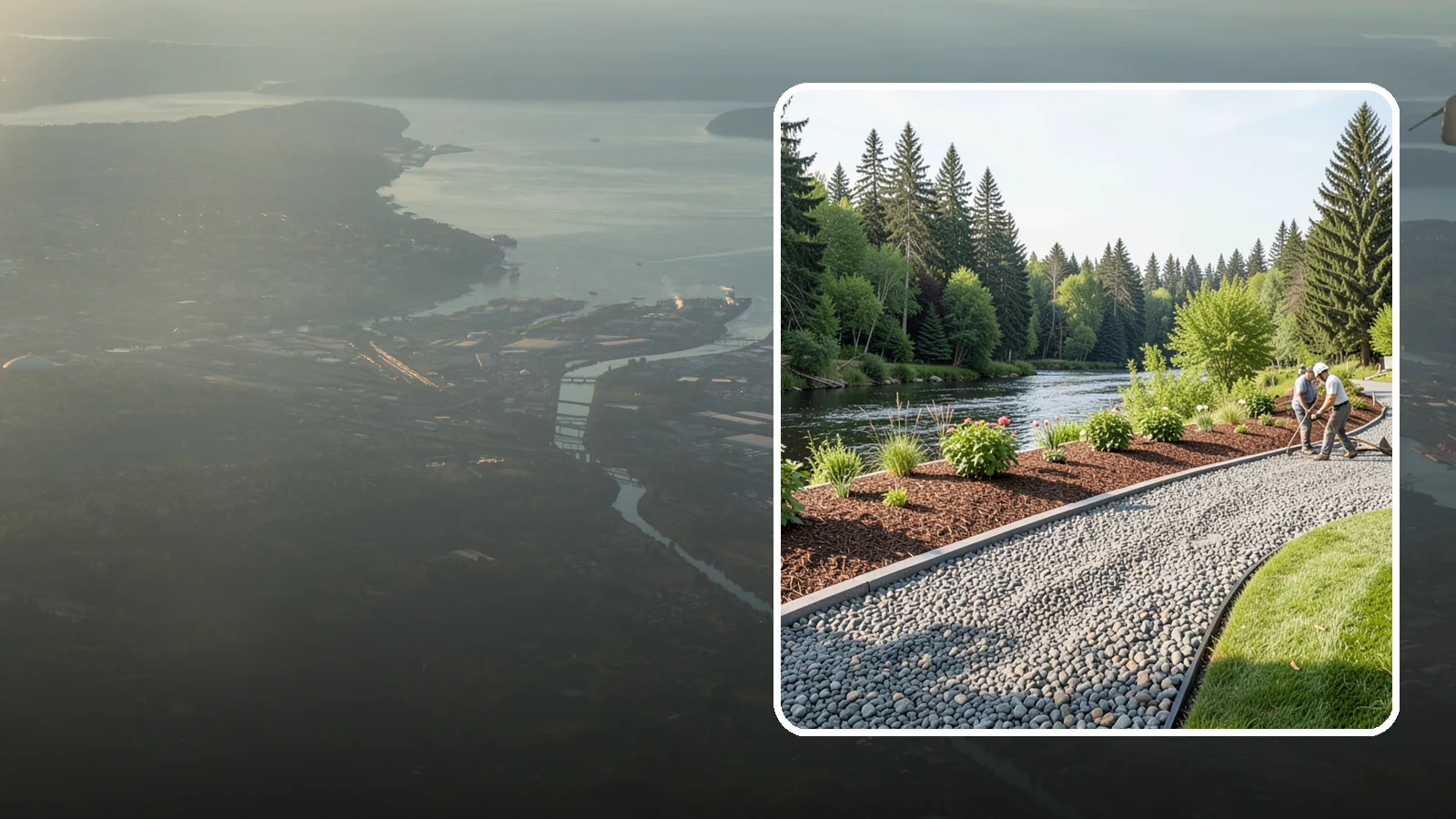 Crushed Rock Installation in Fife, Pierce County, WA - Angular, machine-crushed rock that locks together to form firm driveways, pads, and utility paths across the Sound.