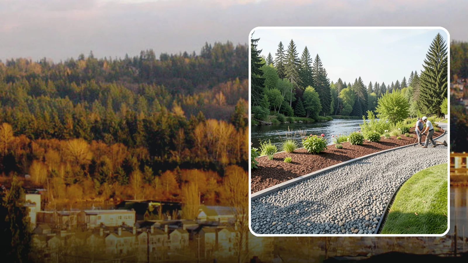 Crushed Rock Installation in Kenmore, King County, WA - Angular, machine-crushed rock that locks together to form firm driveways, pads, and utility paths across the Sound.