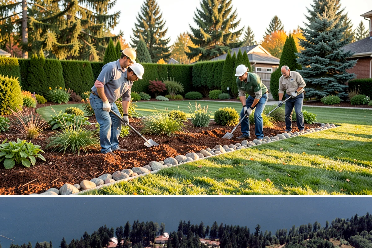 Crushed Rock Installation in Lakewood, Pierce County, WA - Crushed rock can go down in any season, but a dry stretch from June through September gives the cleanest excavation and the...