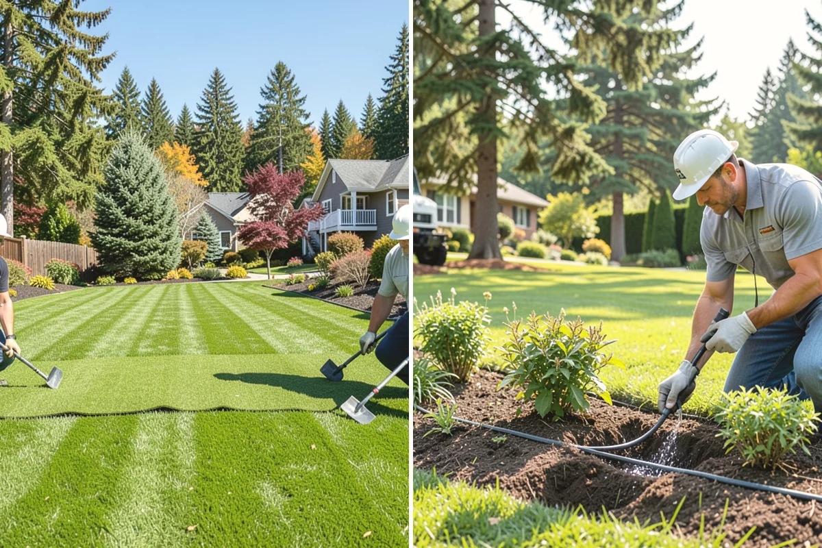 Crushed Rock Installation in Mercer Island, King County, WA - Excavate and grade the area to the proper depth and slope