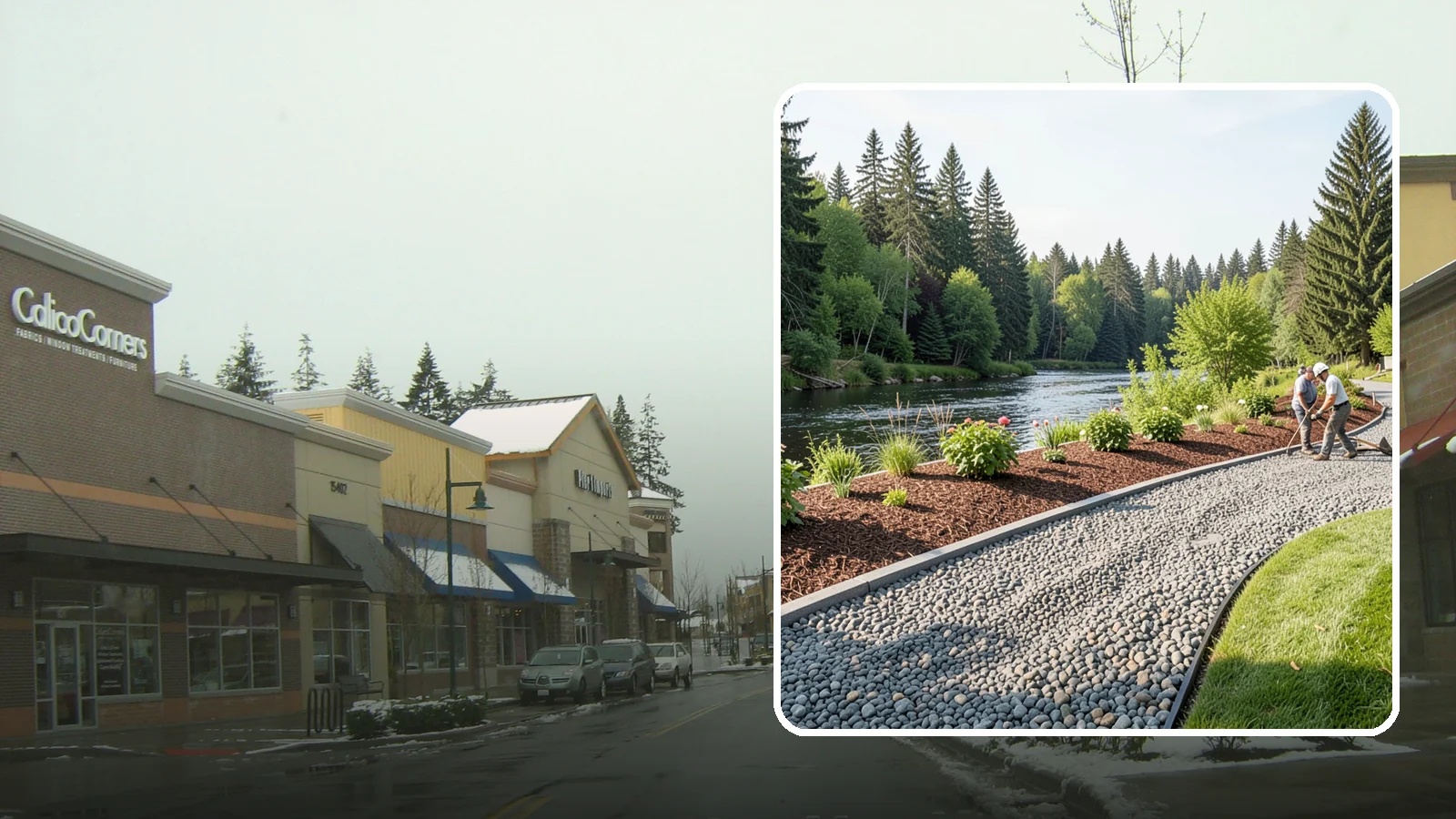 Crushed Rock Installation in Mill Creek, Snohomish County, WA - Angular, machine-crushed rock that locks together to form firm driveways, pads, and utility paths across the Sound.
