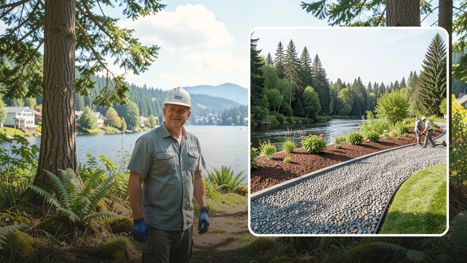 Crushed Rock Installation in Milton, King County, WA - Angular, machine-crushed rock that locks together to form firm driveways, pads, and utility paths across the Sound.