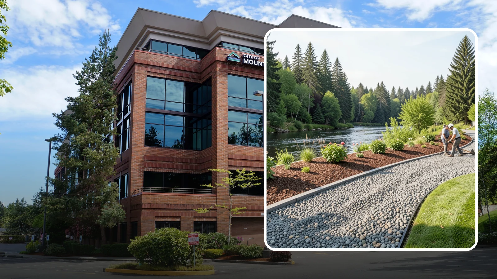 Crushed Rock Installation in Mountlake Terrace, Snohomish County, WA - Angular, machine-crushed rock that locks together to form firm driveways, pads, and utility paths across the Sound.