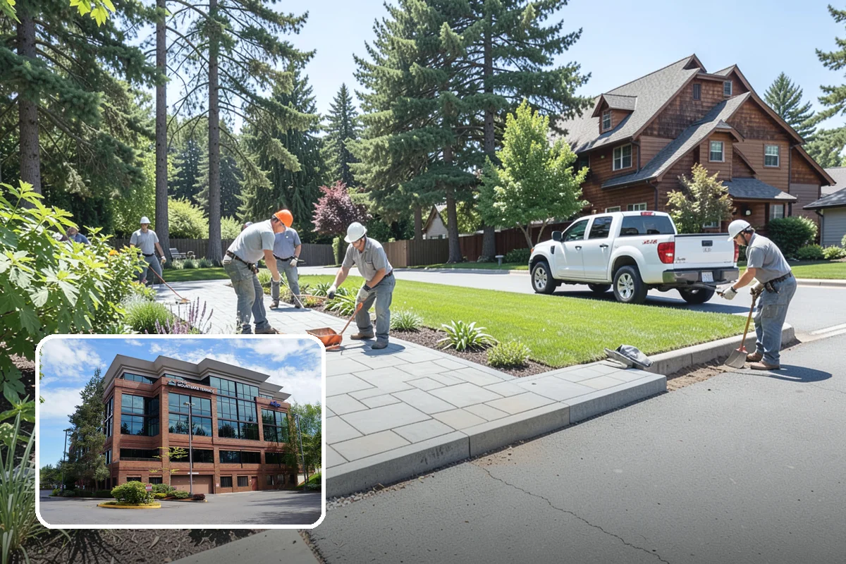 Crushed Rock Installation in Mountlake Terrace, Snohomish County, WA - Compacts into a firm, load-bearing surface