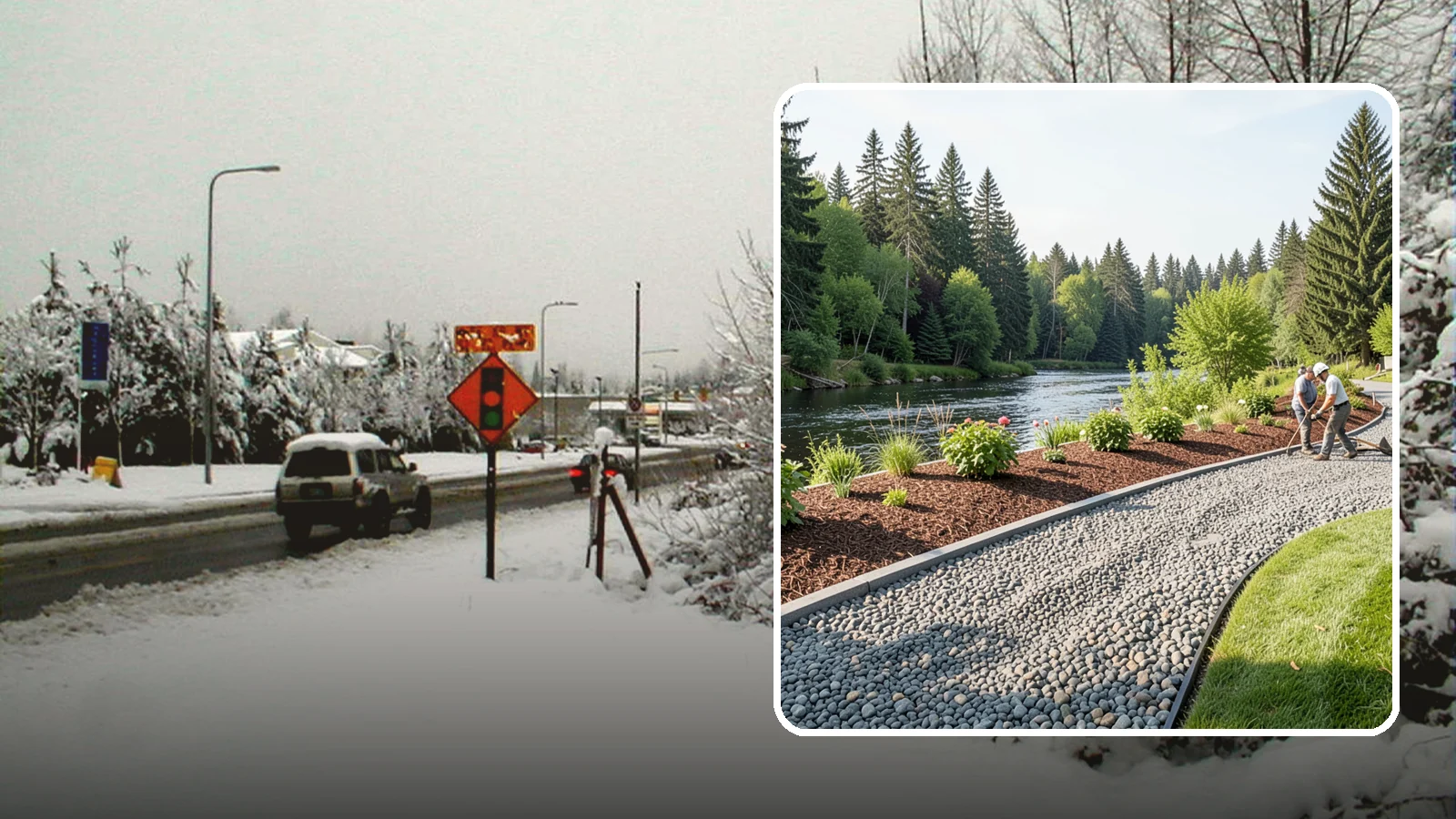 Crushed Rock Installation in Newcastle, King County, WA - Angular, machine-crushed rock that locks together to form firm driveways, pads, and utility paths across the Sound.