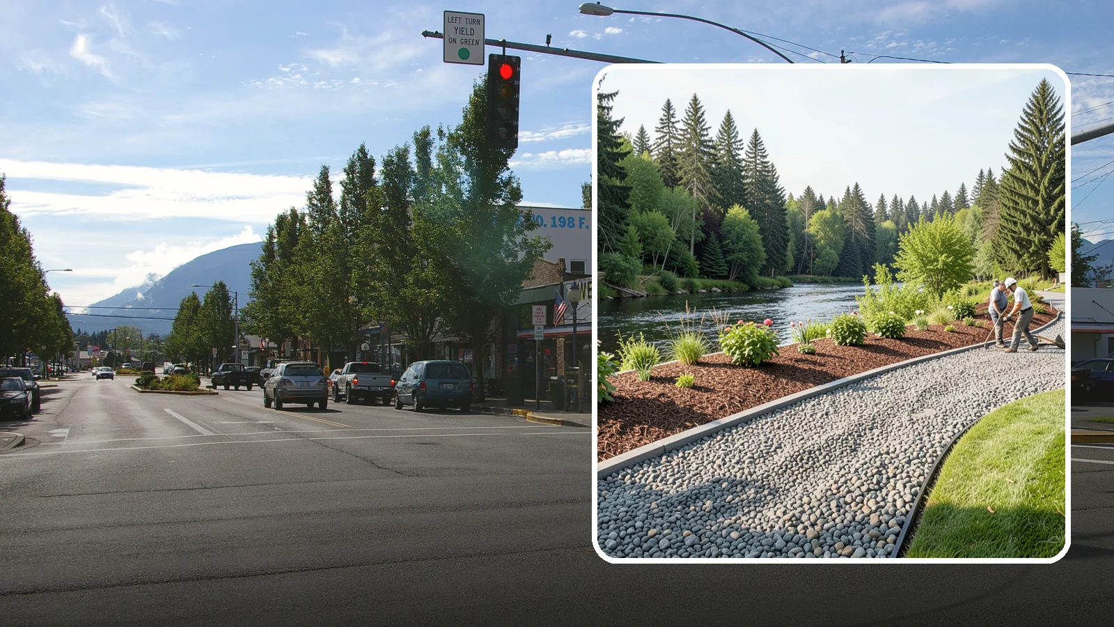 Crushed Rock Installation in North Bend, King County, WA - Angular, machine-crushed rock that locks together to form firm driveways, pads, and utility paths across the Sound.