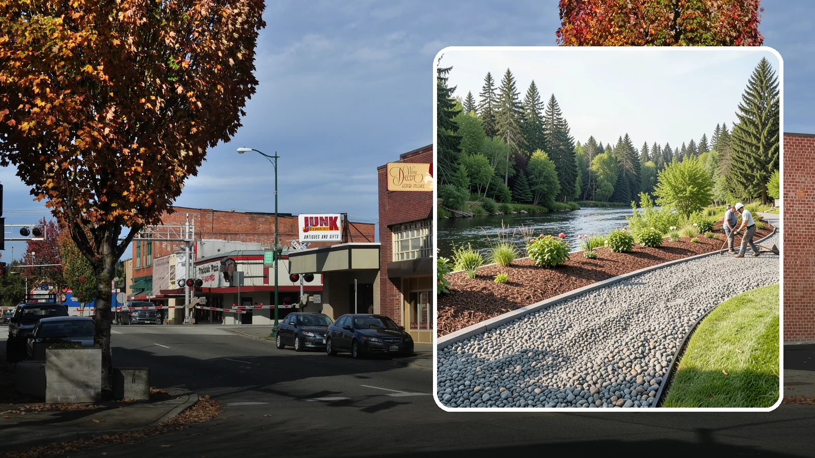 Crushed Rock Installation in Puyallup, Pierce County, WA - Angular, machine-crushed rock that locks together to form firm driveways, pads, and utility paths across the Sound.
