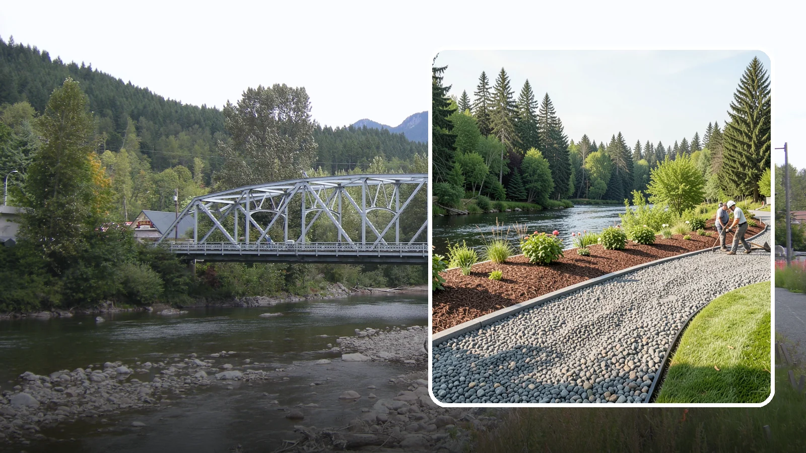 Crushed Rock Installation in Skykomish, King County, WA - Angular, machine-crushed rock that locks together to form firm driveways, pads, and utility paths across the Sound.