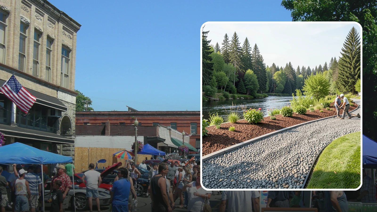 Crushed Rock Installation in Snohomish, Snohomish County, WA - Angular, machine-crushed rock that locks together to form firm driveways, pads, and utility paths across the Sound.