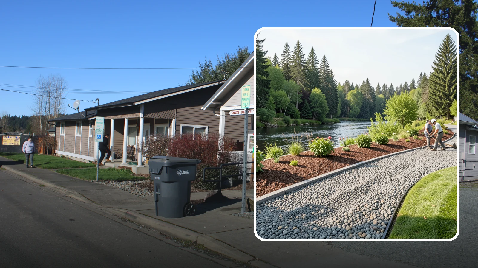 Crushed Rock Installation in South Prairie, Pierce County, WA - Angular, machine-crushed rock that locks together to form firm driveways, pads, and utility paths across the Sound.