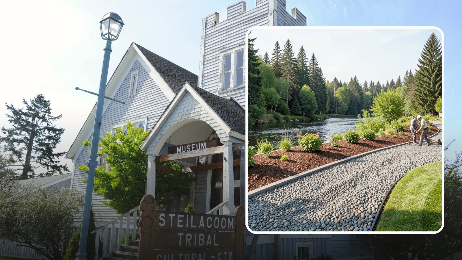 Crushed Rock Installation in Steilacoom, Pierce County, WA - Angular, machine-crushed rock that locks together to form firm driveways, pads, and utility paths across the Sound.