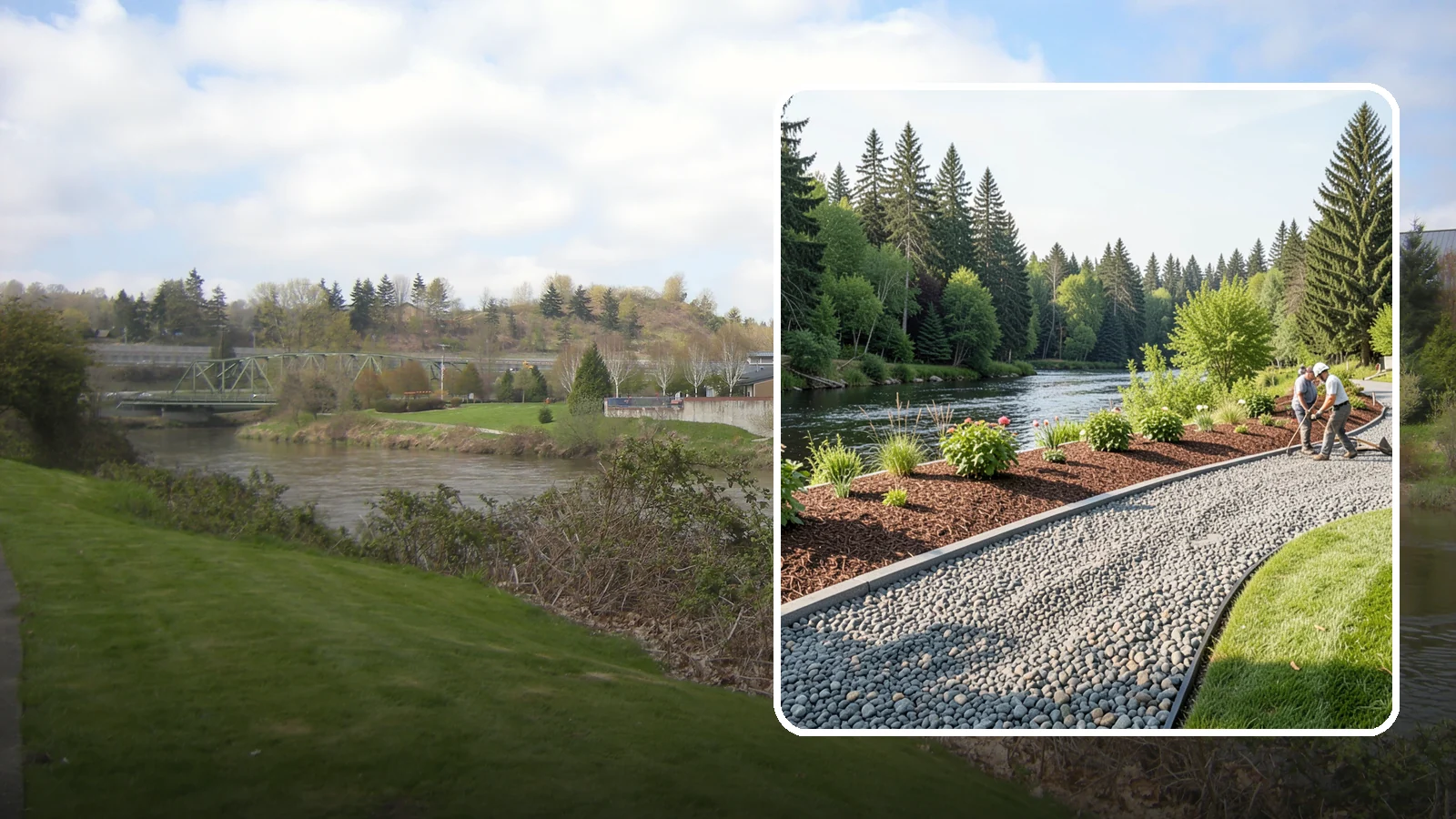 Crushed Rock Installation in Tukwila, King County, WA - Angular, machine-crushed rock that locks together to form firm driveways, pads, and utility paths across the Sound.