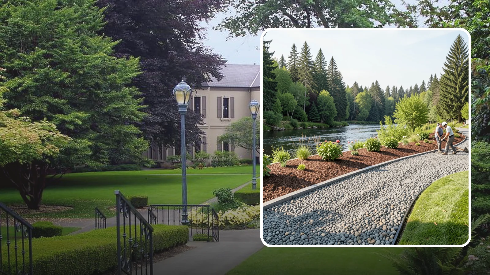 Crushed Rock Installation in Woodinville, King County, WA - Angular, machine-crushed rock that locks together to form firm driveways, pads, and utility paths across the Sound.